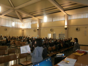 studenti istituto Oriani di Faenza