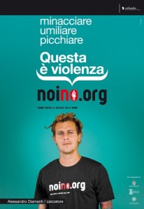 Alessandro Diamanti dice No alla violenza sulle donne